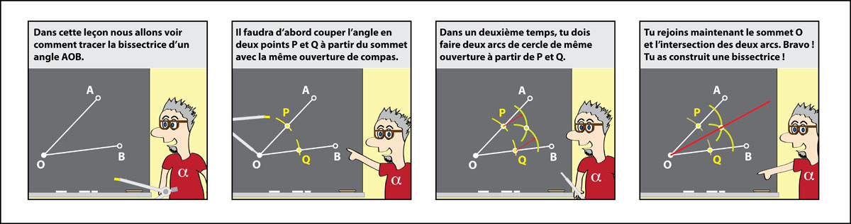 Tracer Une Bissectrice D Angle Monsieur Cormier